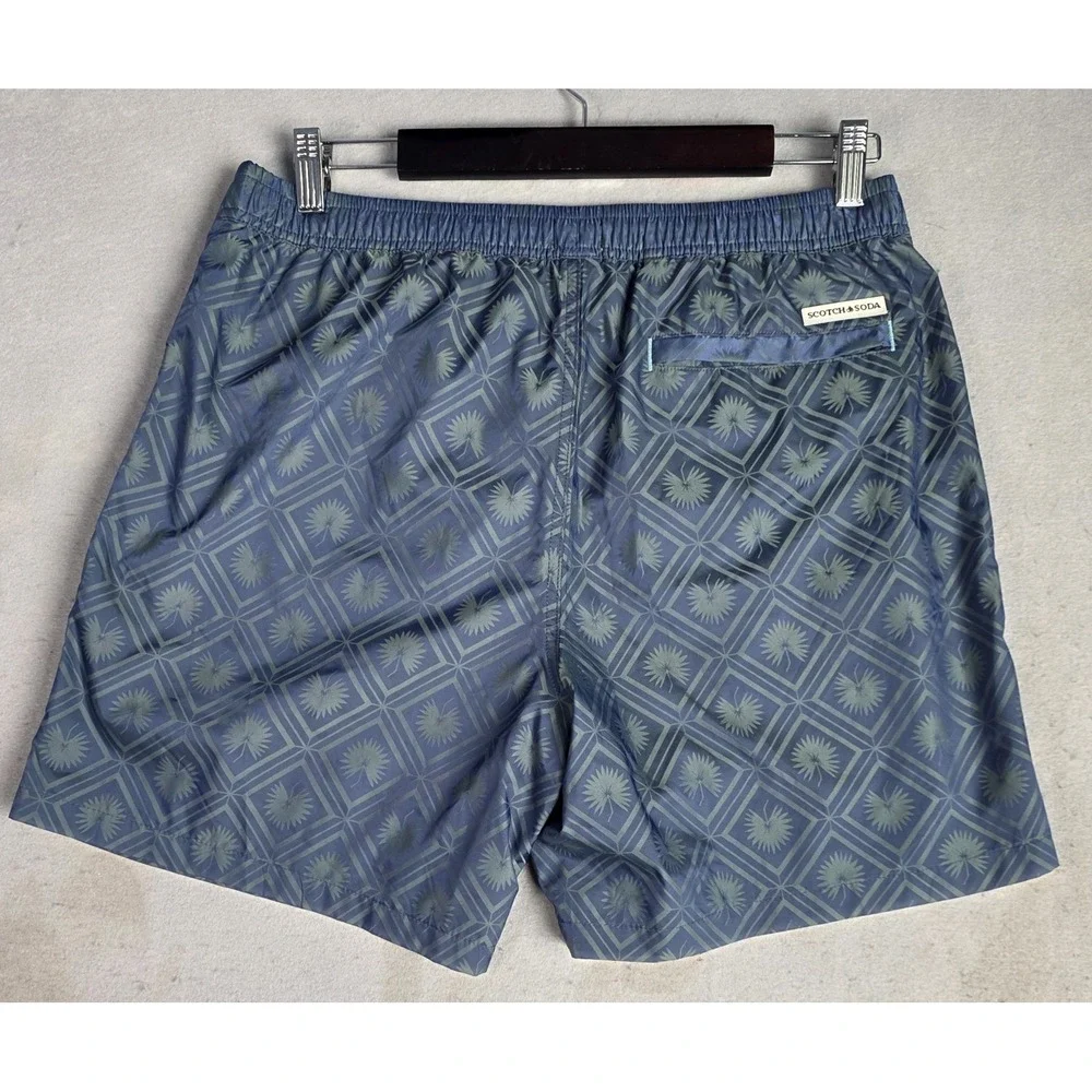 Scotch & Soda Amsterdam Men's Swim Shorts LARGE Trunk Board Shorts Boating